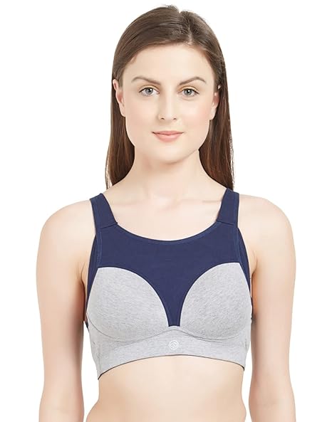 SOIE Women’s Extreme Coverage Sports Bra – High Impact, Padded, Non-Wired